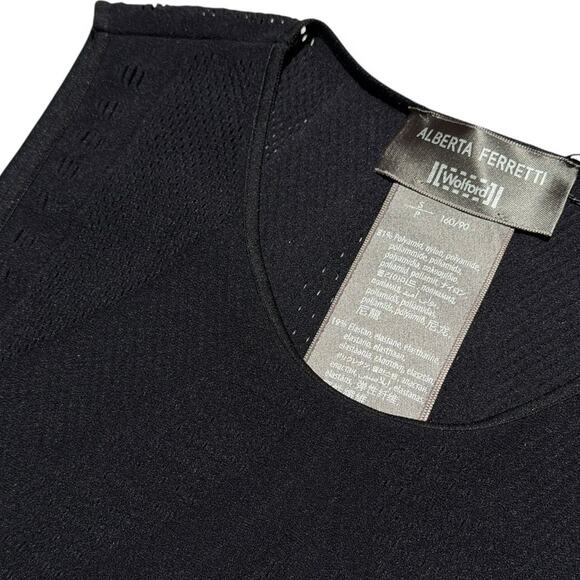 Alberta ferretti ajoure net stretch dress - Picture 2 of 3